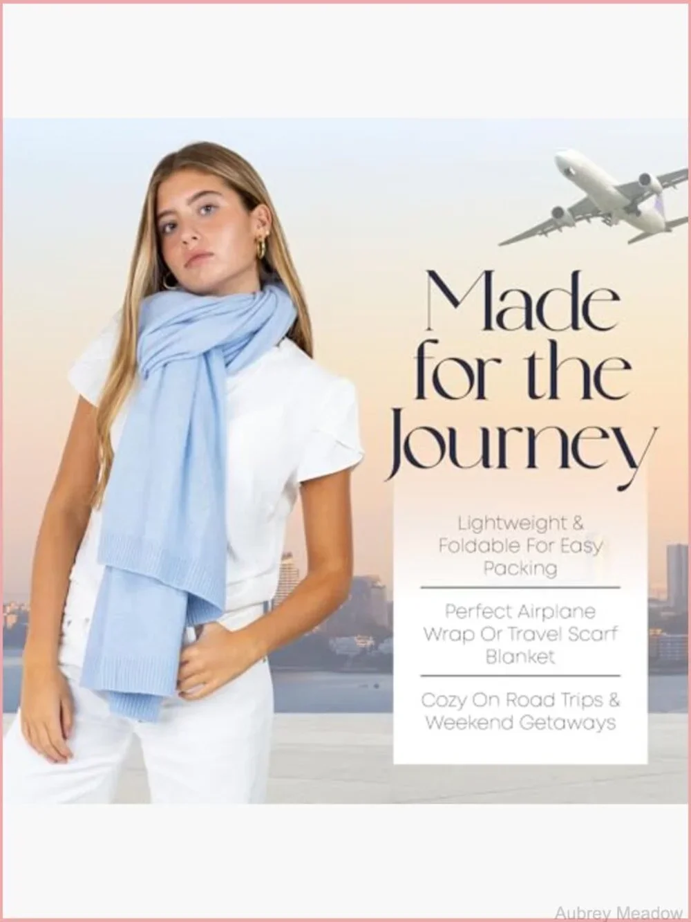 Luxury Knitted Cashmere Blend Wrap Shawl Pashmina Stole Travel Scarf